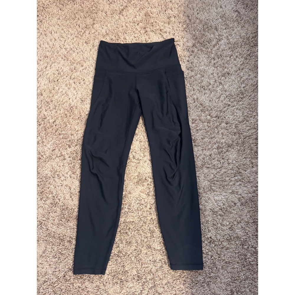 Old Navy Active Elevate Go-Dry Black High Rise Pocket Leggings Women's‎ Small